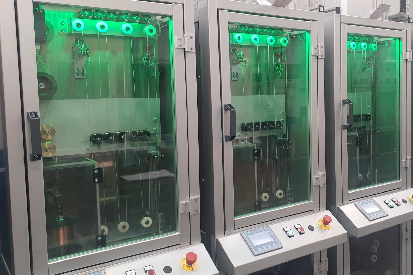 macchine spiralatrici per produzione filo riscaldante